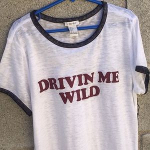 Forever 21 shirt (driving me wild)